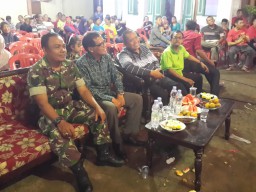 Babinsa Serma Ach. Saifi hadiri Semarak HUT RI ke-74