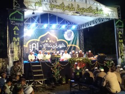 Babinsa 0816/09 Krian Hadiri Haul Akbar Romo K.H. Iskandar Umar Abdul