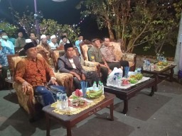 Danramil 0816/08 Jabon Hadiri Pengajian Umum dan Santunan Anak Yatim