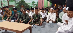 Babinsa koramil 0816/16 waru menghadiri istighosah dan doa bersama