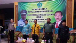 Batuud Taman, Peltu Iryo hadiri pengukuhan ketua dan pengurus LPMK