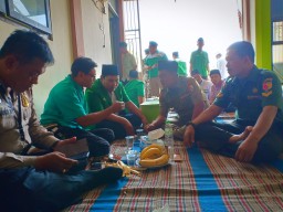 Babinsa 0816/13 dampingi Opening Raker GP Ansor Wonoayu masa khidmad