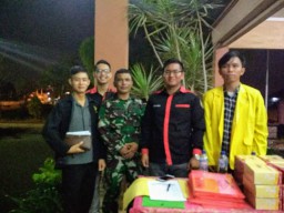 Babinsa 0816/03 Buduran hadiri Acara Penerimaan KKN Mahasiswa UBARA