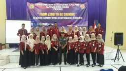 Danramil 0816/09 Krian beri wasbang Akademi Farmasi Mitra SehatMandiri