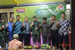 Dandim 0816 Sidoarjo Hadiri Sosialisasi Pengolahan Sampah Dukung TMMD