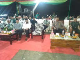 Tasyakuran dan pengajian umum sekaligus purna bakti Kades Sidomulyo