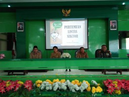 PROGRAM PUSKESMAS, DANRAMIL 0816/13 WONOAYU HADIRI GIAT LINTAS SEKTOR