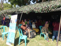 Aprisiasi Masyarakat Binaan Koramil 0816/15 Sukodono dukung TMMD 106