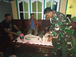 TMMD Jadi Momen Kebersamaan Bersama Warga Desa Kupang Kecamatan Jabon