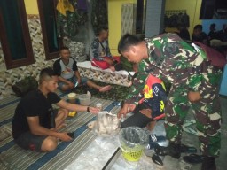 Hari Pertama Pelaksanaan TMMD ke 106 Di Desa Kupang Kecamatan Jabon