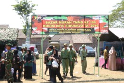 Antusias masyarakat ikuti baksos dalam giat TMMD ke 106
