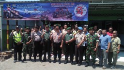 Tasyakuran HUT TNI Ke 74 Tahun di Tulangan