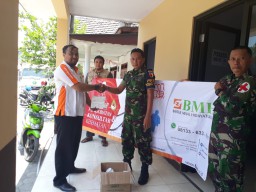 Puskesmas Jabon Gelar Giat Germas Bersama Satgas TMMD 106 Kodim 0816