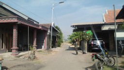 DESA KUPANG KEC. JABON SEMAKIN TERANG OLEH SATGAS TMMD KE 106