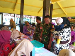 TMMD ke 106, Ajak masyarakat hidup sehat melalui penyuluhan germas