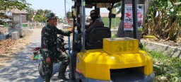 Kerahkan Alat Berat UNTUK Percepat TMMD 106