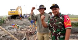 Satgas TMMD Ke 106 Sidoarjo Guyup dan Rukun