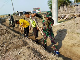 Pelaksanaan TMMD 106 saat ini yang sudah berjalan hari ke 10