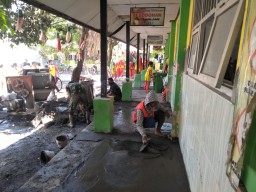 SD kupang di serang Satgas TMMD Ke 106
