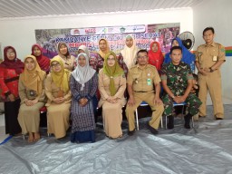 Kampanye germas hidup sehat dalam rangka TMMD ke 106