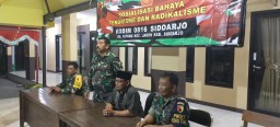 Satgas TMMD ke 106 Sosialisasi Bahaya Terorisme dan Paham Radikalisme