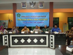 Sosialisasi dan Pembentukan Panitia Pilkades di Desa Sukorejo