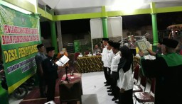 Danramil 0816/06 Tanggulangin Hadiri Pengukuhan Dan Serah Terima BPD