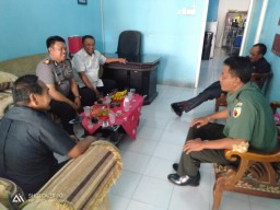 Danramil 0816/13 Wonoayu Hadiri Pelantikan BPD Desa Jimbaran kulon