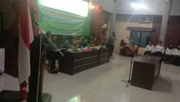 Danramil 0816/10 Balongbendo Hadiri Pengambilan Sumpah Anggota BPD