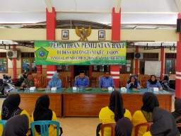 Babinsa Ramil 08/Jabon Hadiri Sosialisasi Pelatihan Pemijatan Bayi