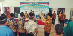 Batituud Koramil 0816/18 Sedati Hadiri Undangan Pengucapan Sumpah BPD