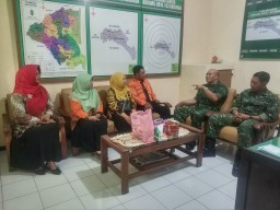 Kerjasama Koramil 0816/03 Buduran dengan Puskesmas Buduran