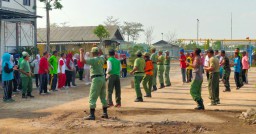 Senam SKJ Bersama Forkopimka Tanggulangin Dan Masyarakat