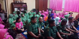 Anggota Ramil'07 Krembung Laksanakan Nobar di Polsek Porong