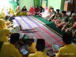 Koramil 0816/15 Sukodono Sejenak bersama Anak Yatim