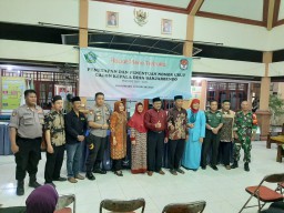 Forpimka sidoarjo hadiri penetapan calon kepala desa Banjar bendo
