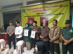 Danramil0816/18 Sedati Hadir rapat pleno Penetapan No Urut Calon Kades