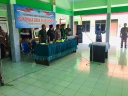 Pelantikan PJ Kades Glagah arum Porong