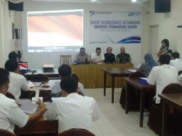 Danramil 0816/03 Buduran Hadiri Rakor Sensus Penduduk Tahun 2020