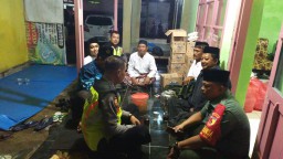 Babinsa Desa Kedungrejo Jabon Hadiri Haul Almarhum KH Wakid Misnan