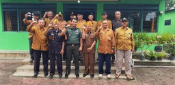 Danramil 0816/12 Prambon silahturahmi dengan Pepabri Ranting Prambon