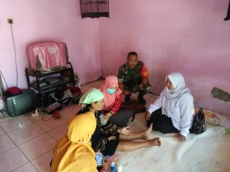 Bentuk kepedulian serta perhatian Babinsa kebakalan pada Warga binaan
