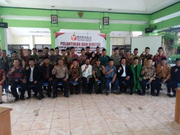 Panwaslu Kecamatan Krian Adakan Pelantikan dan Bimtek Pengawas Pemilu