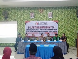Babinsa Koramil 0816/17 Gedangan hadiri Bimtek Kelurahan