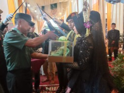 Danramil 0816/13 Wonoayu diwakili Pelda Mochtar Hadiri sangkur pora