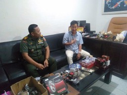 KOMSOS ANJANG SANA DANRAMIL 0816/16 WARU DI WILAYAH DESA TAMBAK SAWAH