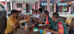 Babinsa Prambon hadiri undangan Rakor persiapan Pilkada tahun 2020