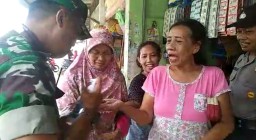 Babinsa Koramil 0816/06 Tanggulangin Sosialisasi Virus Corona