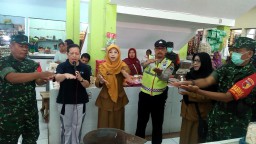 Koramil 0816/05 Tulangan Gelar Sosialisasi Pencegahan Covid-19