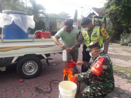 Desa Tropodo dirikan Posko tanggap virus Corona (covid-19)